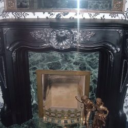 Marbled Fireplace